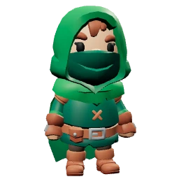 rogue hooded character